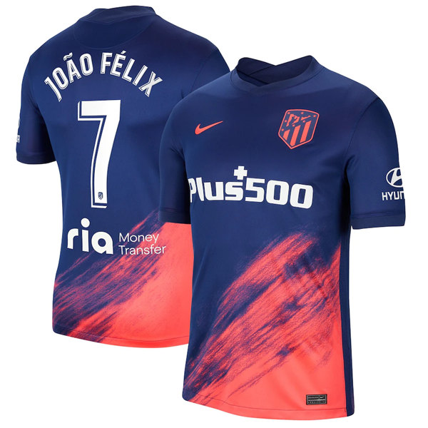 Camiseta Atletico Madrid João Félix 7 2ª 2021/22